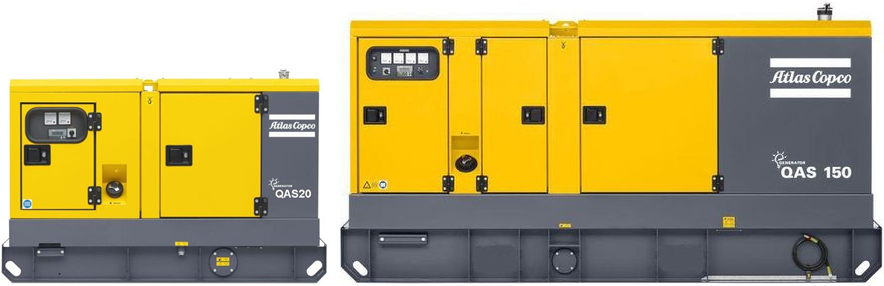 Дизельные генераторы Atlas Copco серии QAS 14-200 FLX