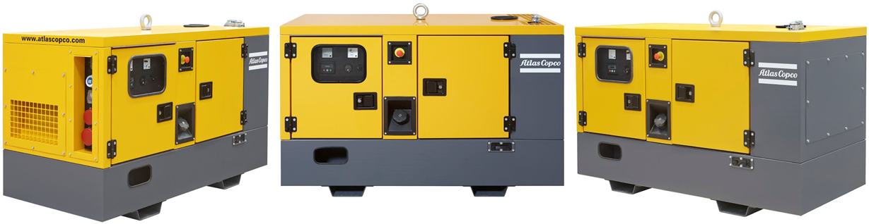Дизельные генераторы Atlas Copco серии QES 9-40