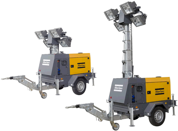 Осветительные мачты и вышки Atlas Copco серии QLTH